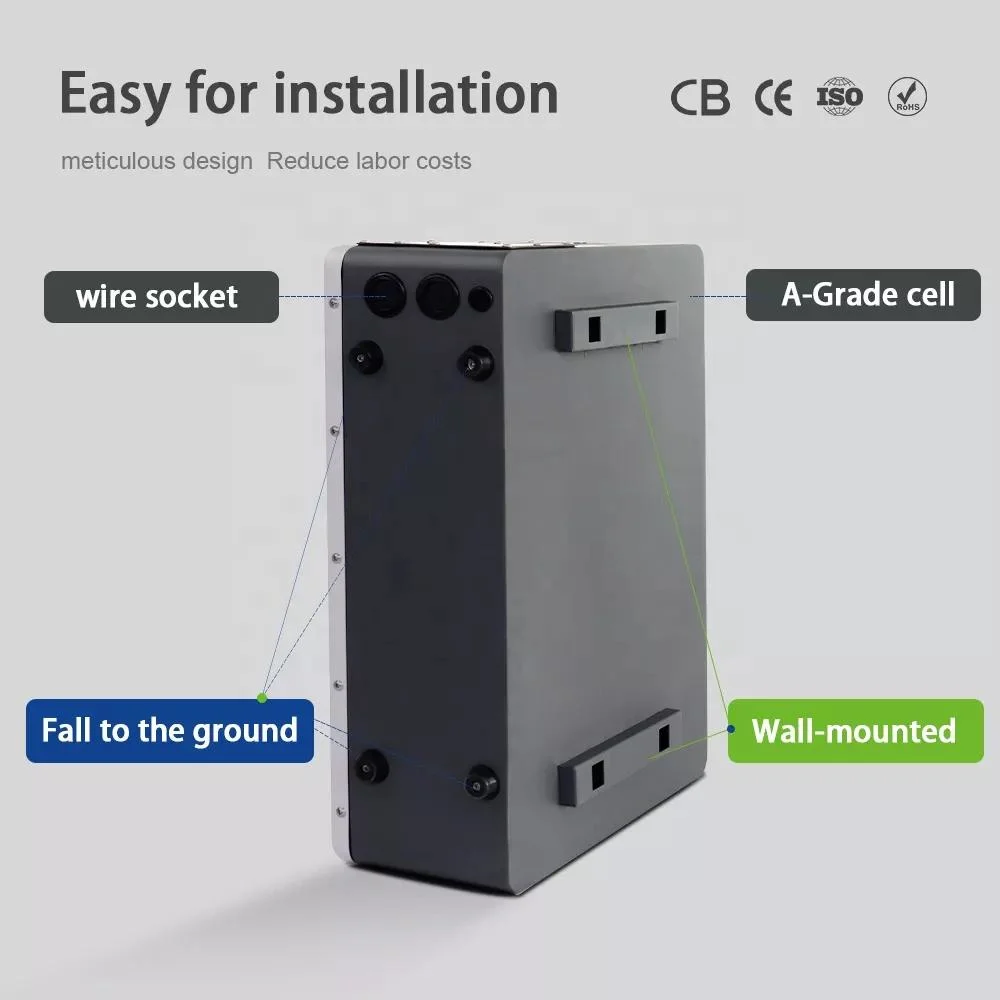 Hfie último Design 48V 200ah 10kwh LiFePO4 Battery Solar Home Armazenamento de baterias residenciais do sistema de armazenamento de energia