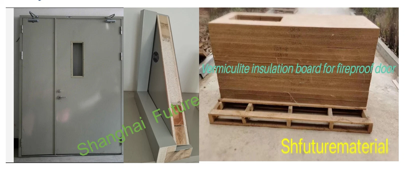 Vermiculite Board for Pellet Stoves Low Density Higher Fireproof 25 mm