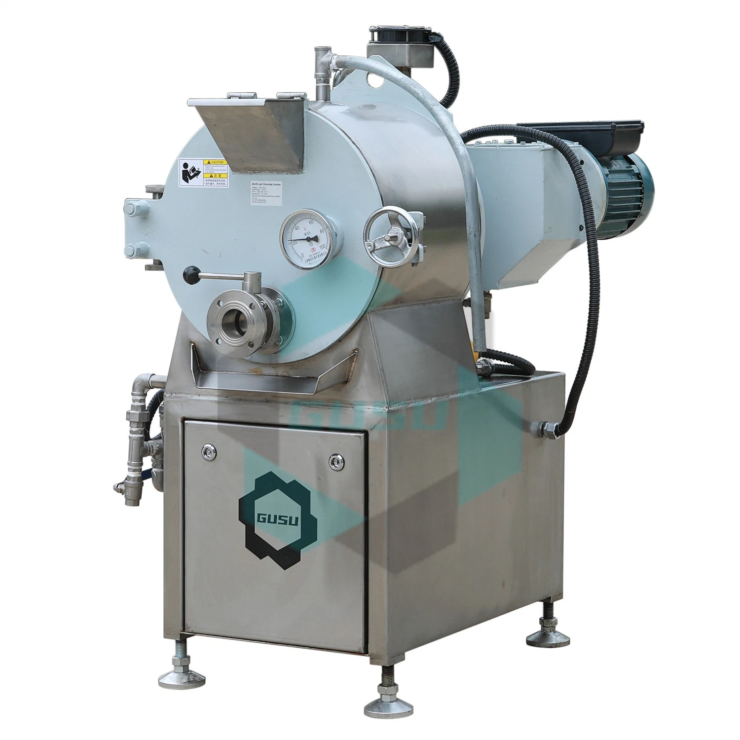 Water Cycle Heating Chocolate Conche Refiner Machine