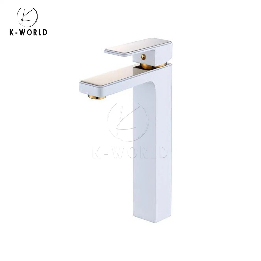 K-World Zinc Single Hole Basin Faucet Fabricators ODM Lavatorio personalizado Grifo China corriente ajustable Acero inoxidable lavabo Mezclador grifo grifo