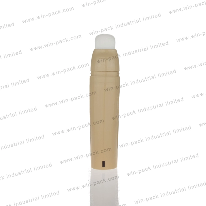 Custom Made Clear Plastic Tube Packaging with Screw Lid for Cosmetic