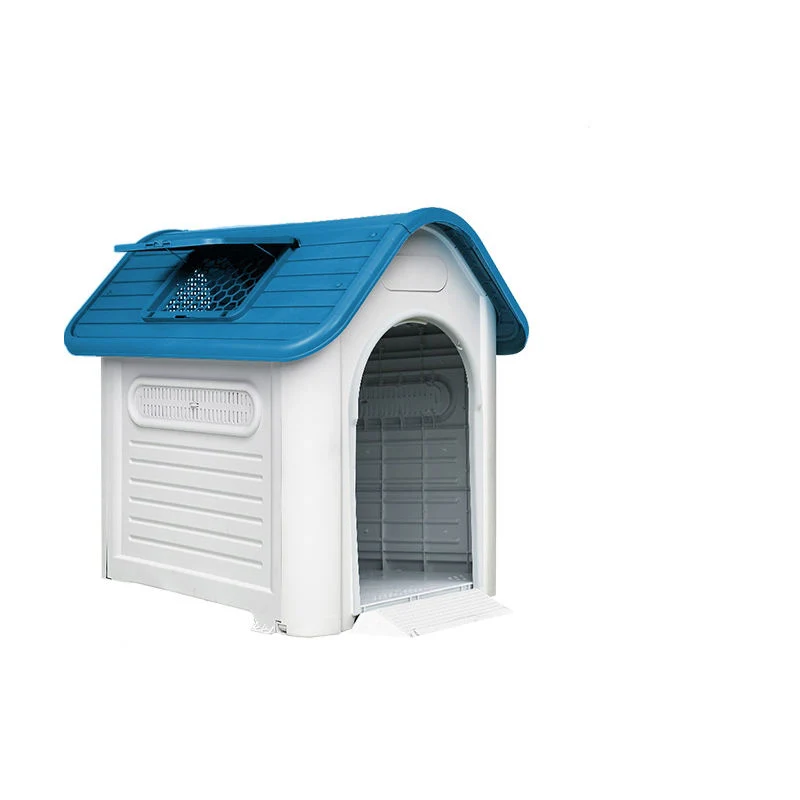 87*72*75.5 Cm Waterproof Outdoor Rainproof Sunshade and Breathable Dog Villa with Safety Door Lock