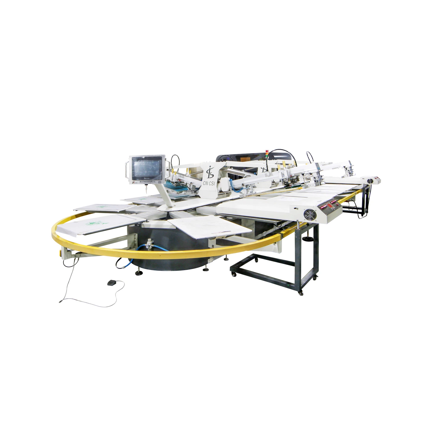 Oval Shirt Screen Printing Machine for Sale (SPO Series)