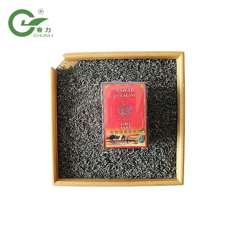 China Top Selling Premium Organic Chunmee Dry Green Tea 41022 5A Leaves with Good Prices