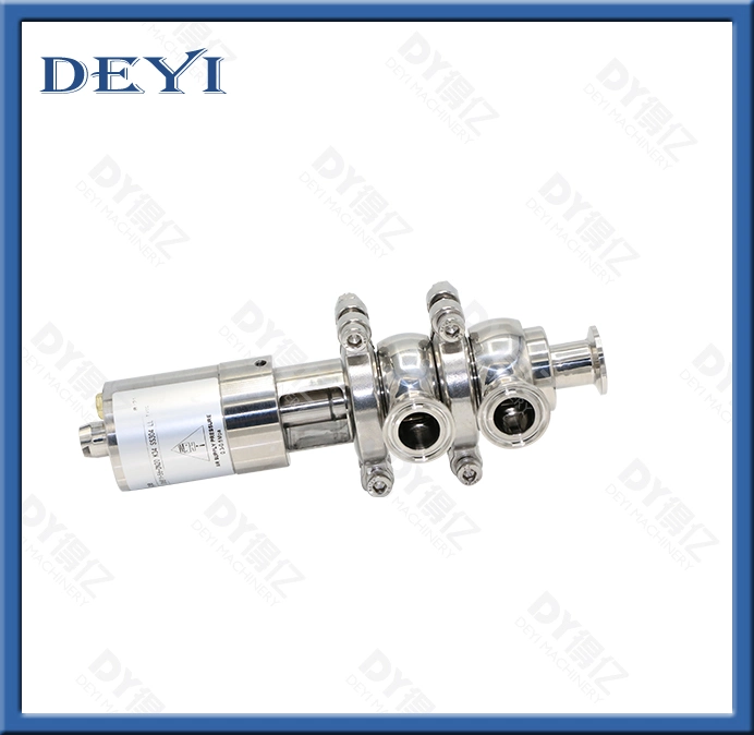 Top Quality Sanitary Pneumatic 3 Way 2 Way Reversing Valve