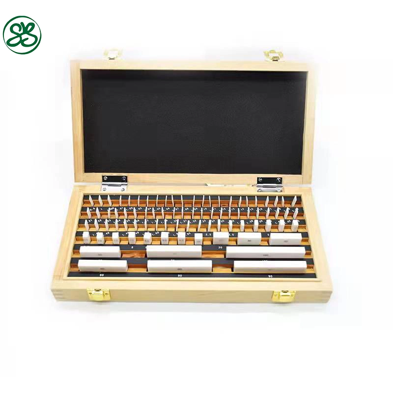 Customzied 47PCS Ceramic Square Gage Block Set, ISO/DIN/BS/JIS Grade K/0/1/2