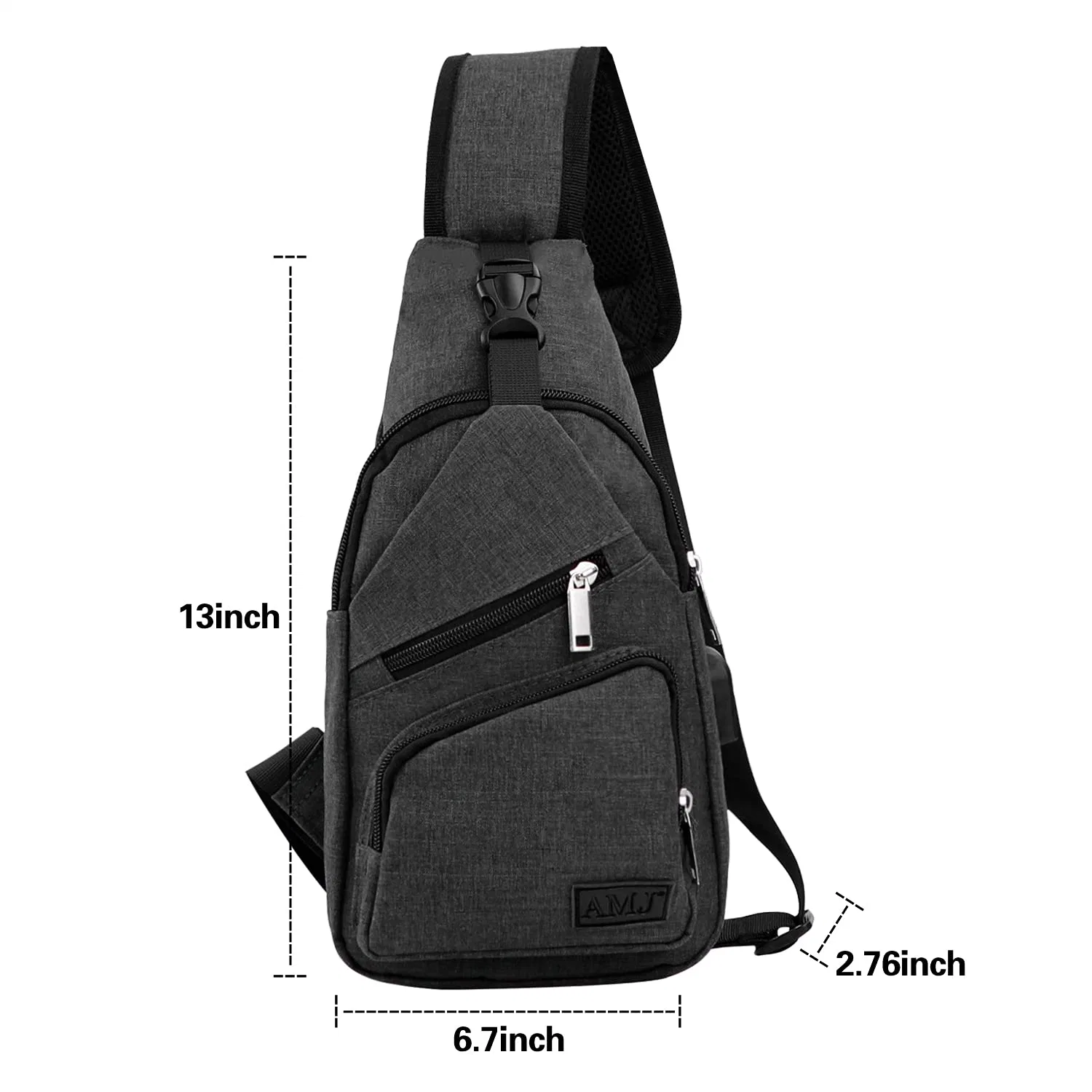 Small Crossbody Sling Backpack Anti Theft Backpack for Traveling Chest Shoulder Bag