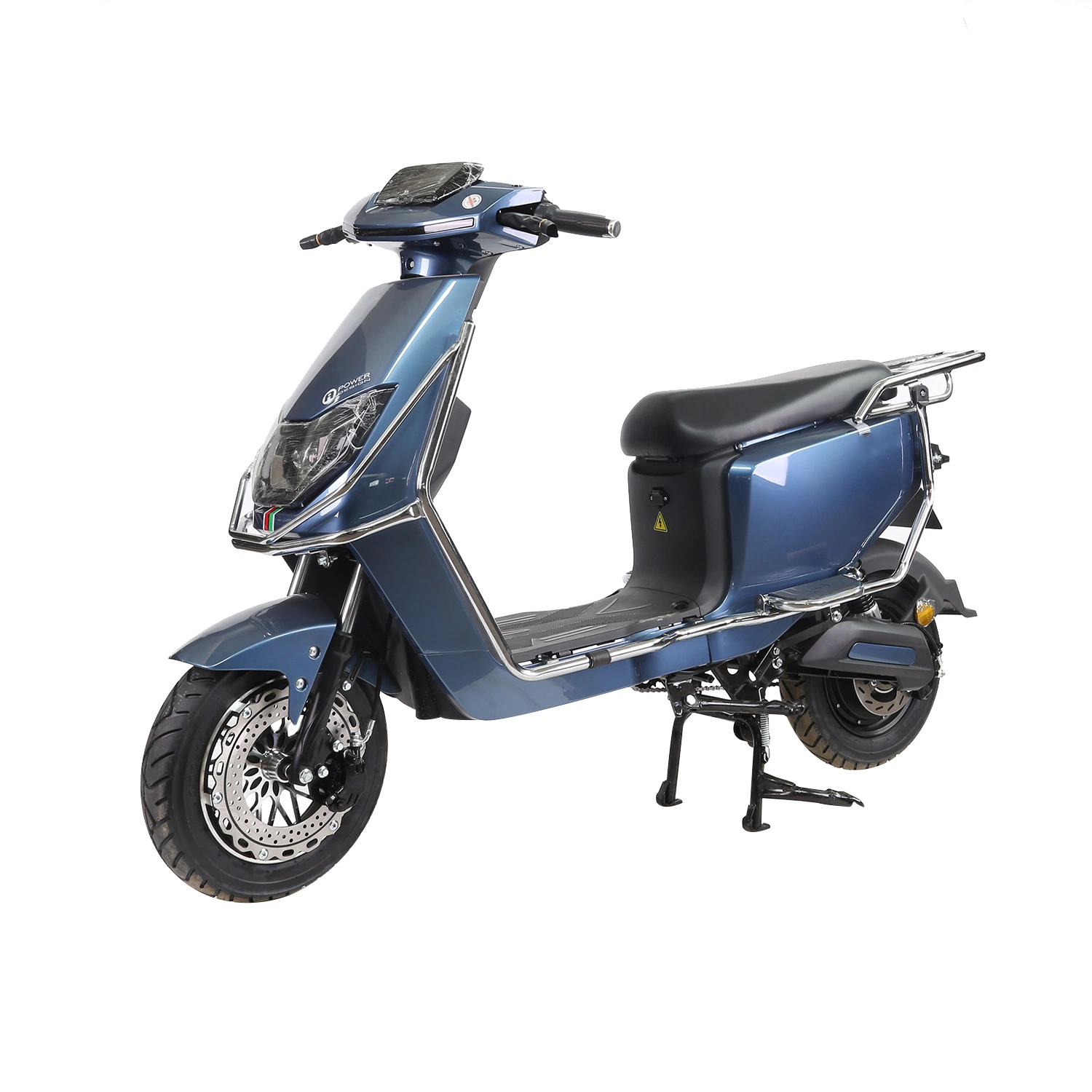 1500W Max Speed 50km/H and Max Range 90km Vespa Two Sets of 70V35ah Low-Carbon Electric Motorcycle Control System LED Light E-Scooter Low-Cardon Fashion
