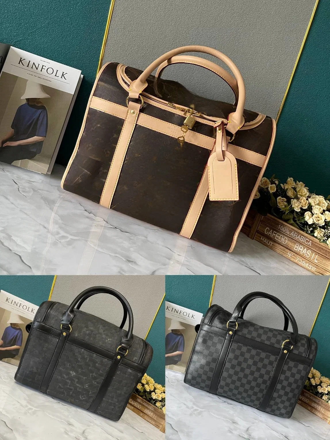 Cross-Border Trend 2023 New Pet Box Europe and The United States Fashion Leisure Travel Bag Breathable Net Handbag Wholesale