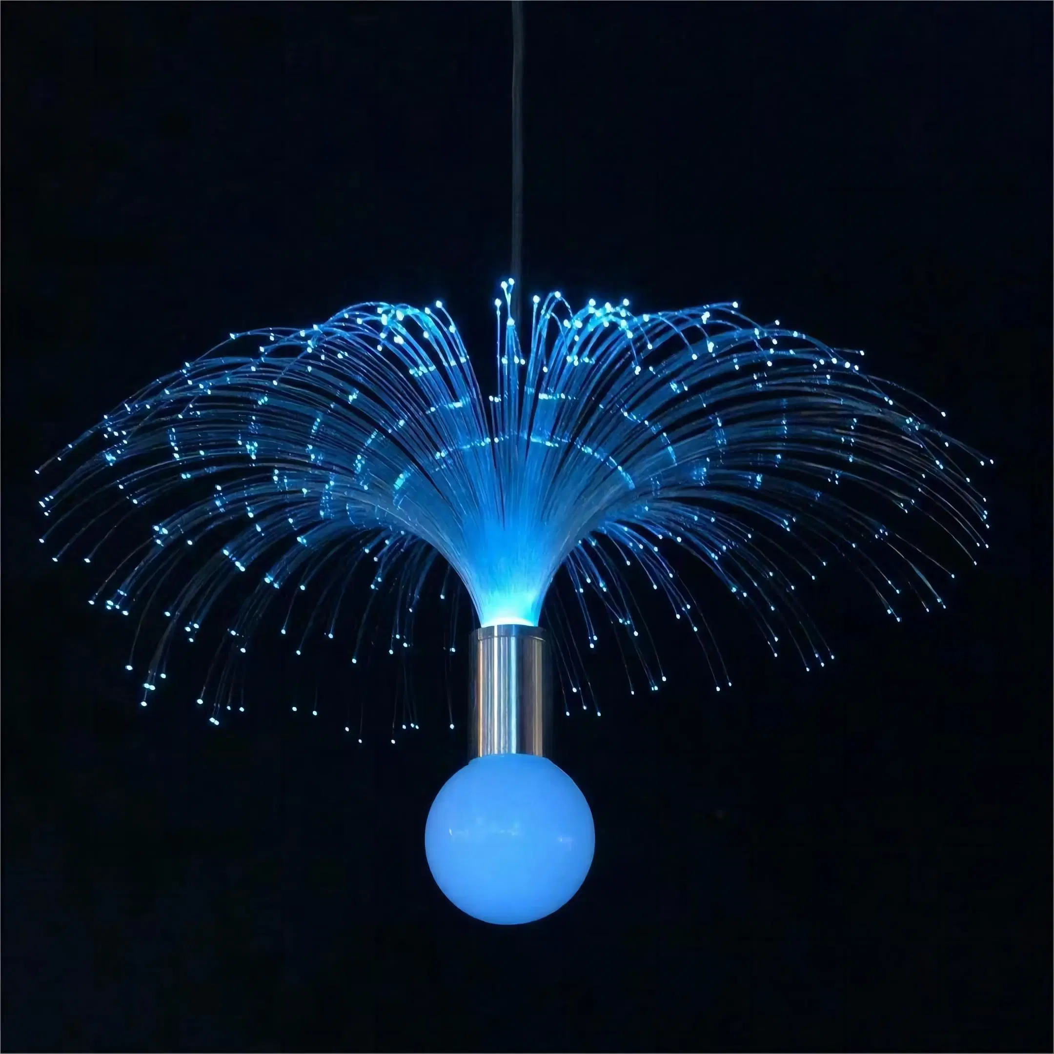 OEM Factory Customized Fiber Optic Light LED Fibre Optic Light Fiber Optic Outdoor Street Lights Outdoor Lighting Jellyfish Hanging Lights Manufacturer in China