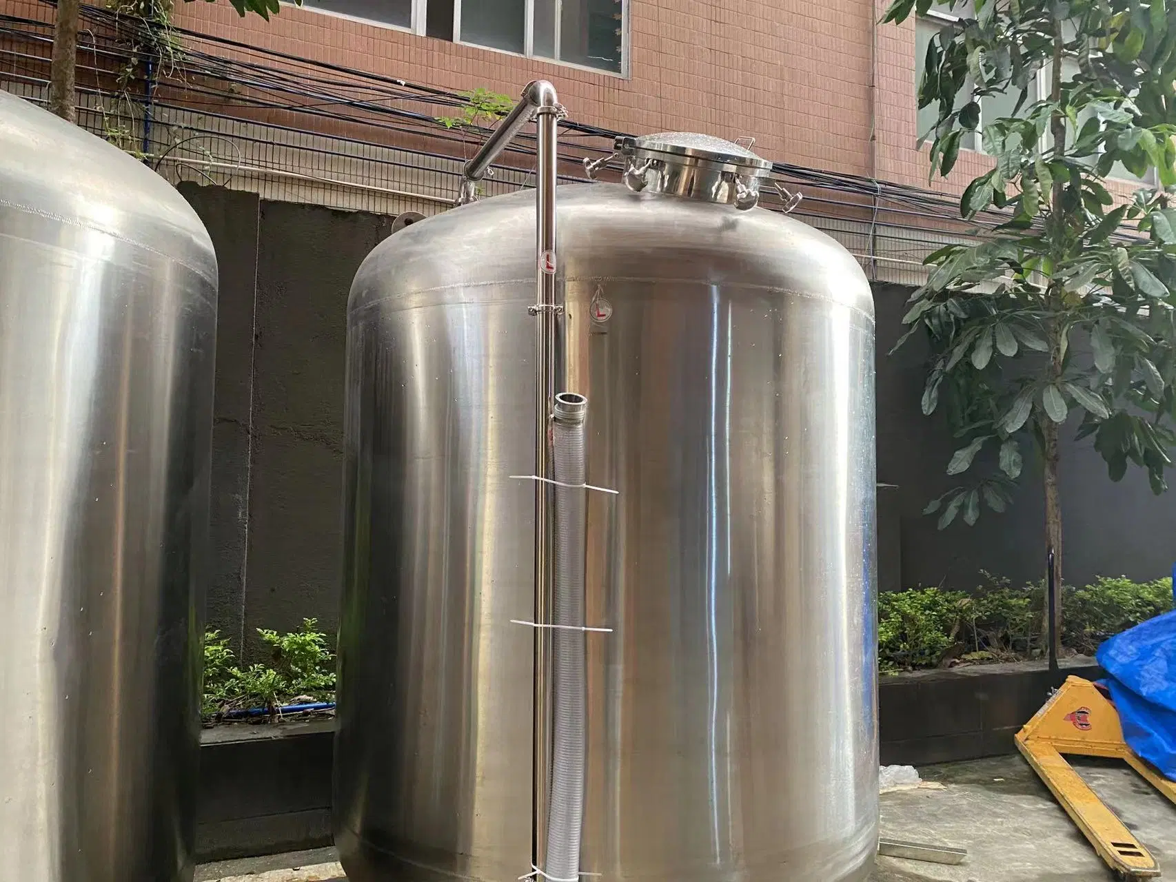 Moveable Tank Stainless Steel Liquid Storage Tank Chemical Liquid Container