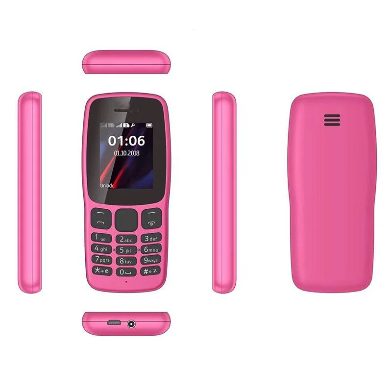 OEM ODM Feature Phone 1.8inch Cheap Mobile Phone Quad Band with Torch