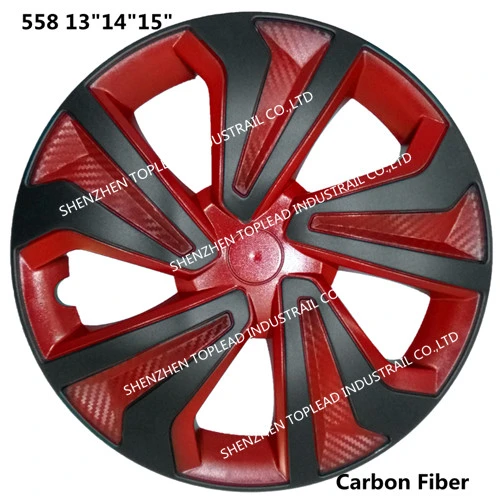 Fibra de carbono Universal de PP/Cubo de Roda de plástico ABS Aros do Centro de carro