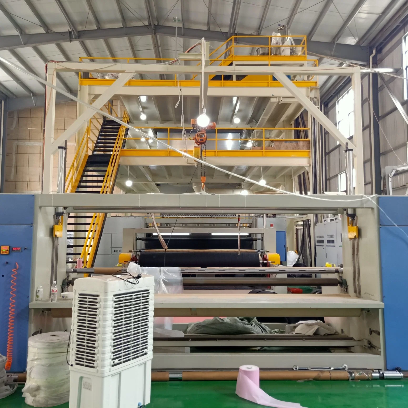 High-Speed S/Ss/SSS PP Spunbond Nonwoven Fabric Production Line