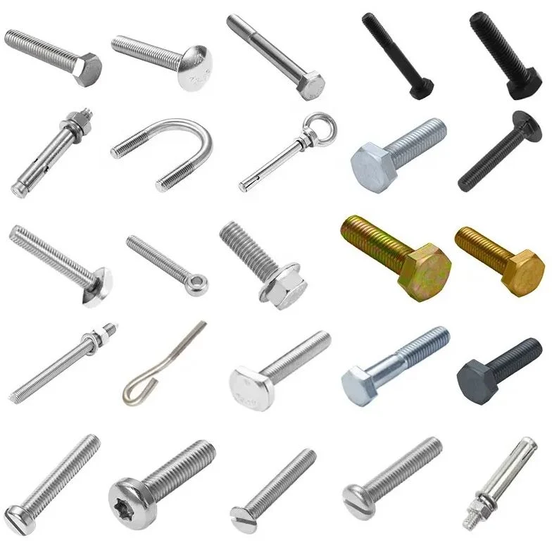 Hot Sell 304/316 Stainless Steel Fasteners Screw, Nut and Bolt, Connecting Bolt