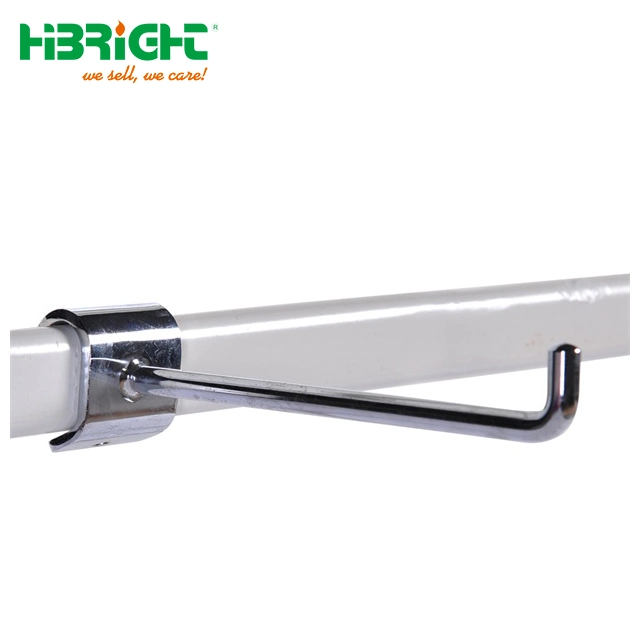 Supermarket Shelf Accessory Metal Bar Hooks for Gondola Shelf