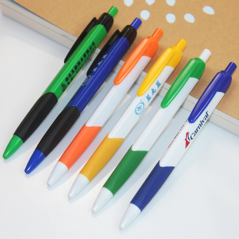 Multicolor Elegant Plastic Gel Ink Pen with Your Own Logo