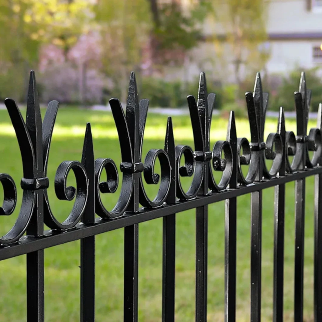 Aluminum/Galvanized Iron/Metallic Pressed Spear Top Fence for Security/Yard/House/School/Factory/Garden/Pool/Poppy