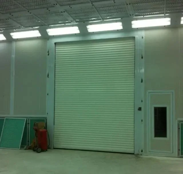 Automotive Spray Booth Inlet Fan Spray Booth Car Painting Room for Sale