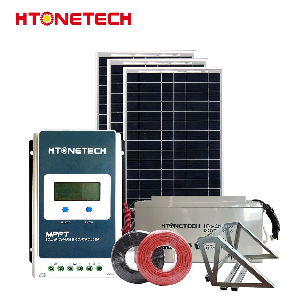 Htonetech 5000W 5kw 5 kW Solarpanel-System Home off Grid 30kw Fertigung China 10kw 15kw 20kw 67kw Solarenergie System für Gewächshaus