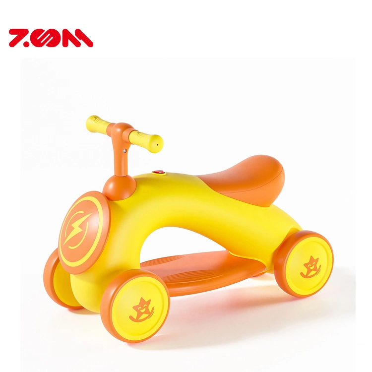 LED Flash Musical Baby Kids coche a pedal para niños