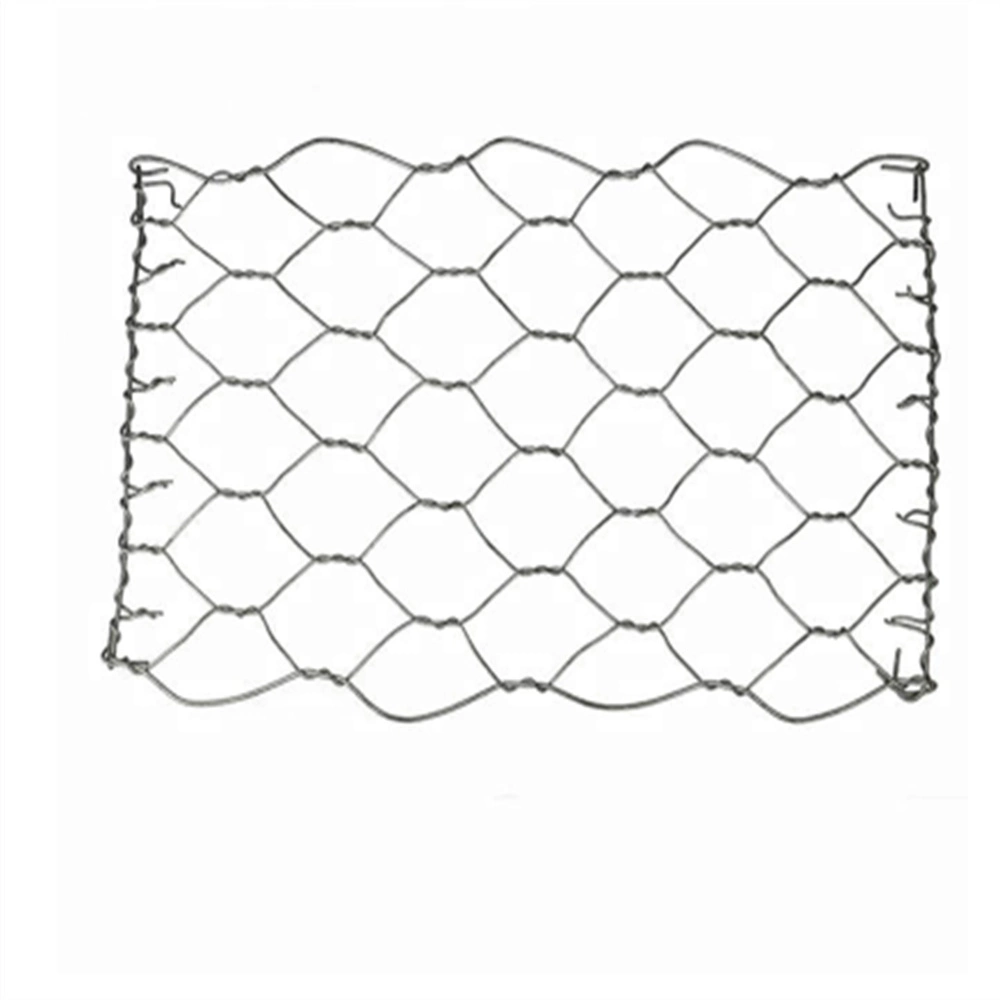 Galvanisé à chaud/enduit de plastique/fil diamètre 3,5 mm/Maille de gabions