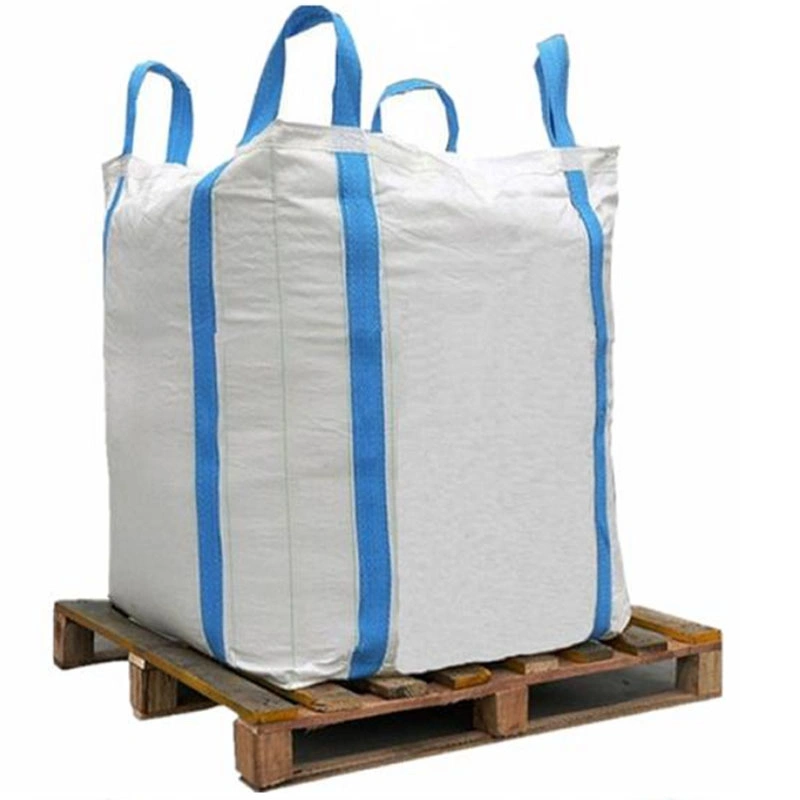 Al por mayor PP Big Bag grs Certified Factory 2000kg Bulk Sack Esquina interior 1 Ton Super Jumbo Bolsa de arena PP tejido Bolsa Jumbo