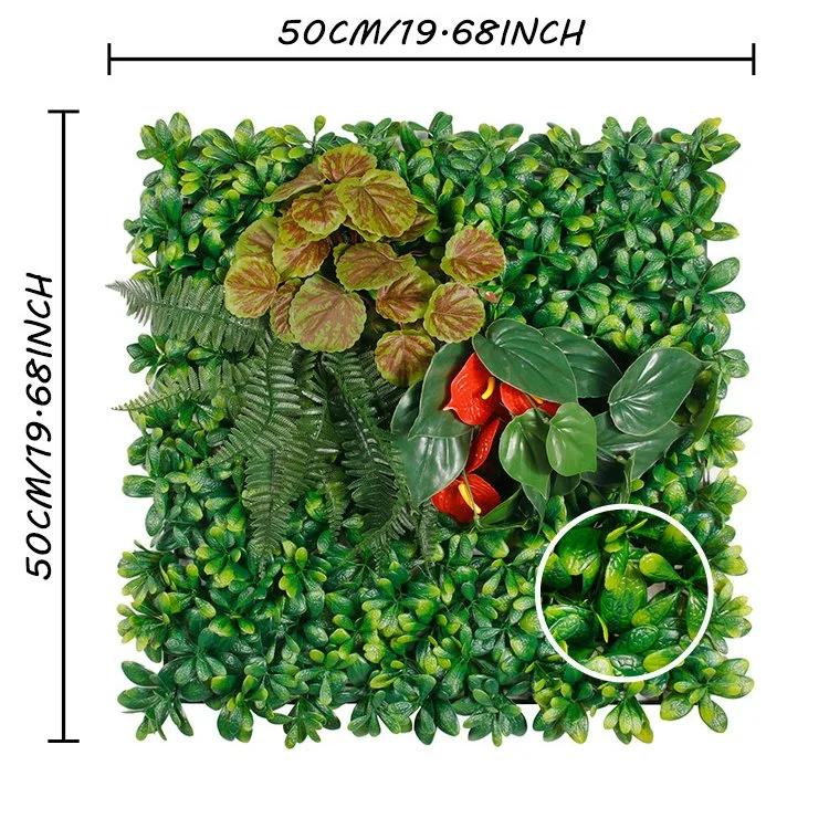 Wedding Decoration Backdrop Event Boxwood Hedge Topiary Artificial Mixed Grass Wall for Privacy Garden