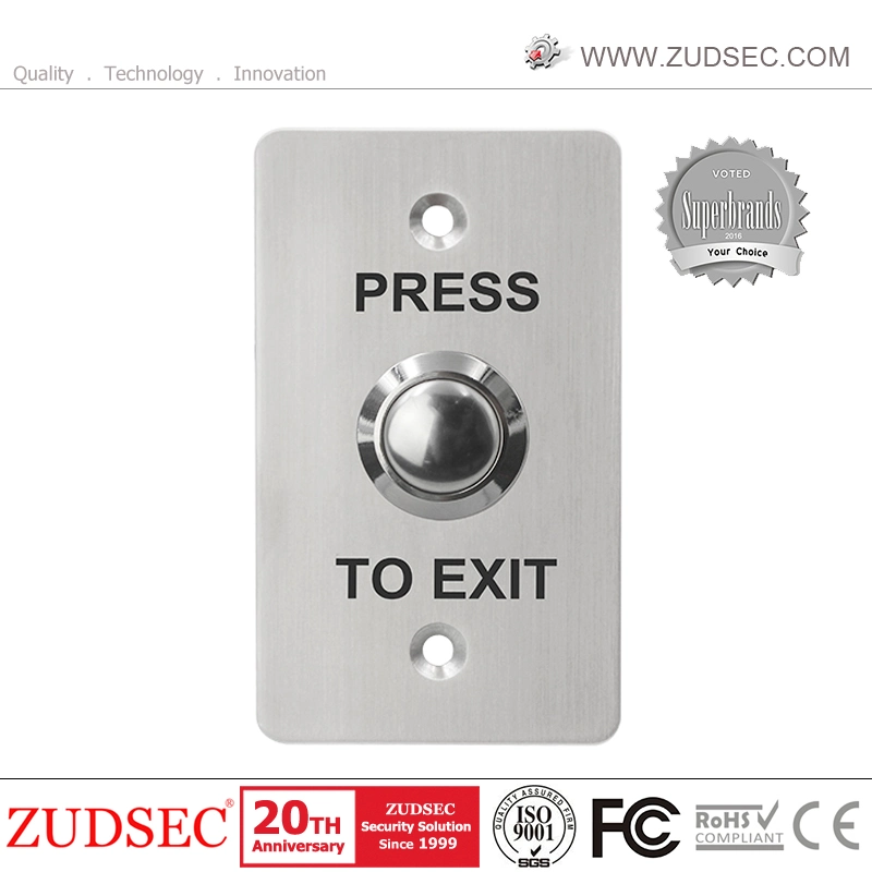 Metal Push Exit Button Emergency Exit Switch with for Access Control System