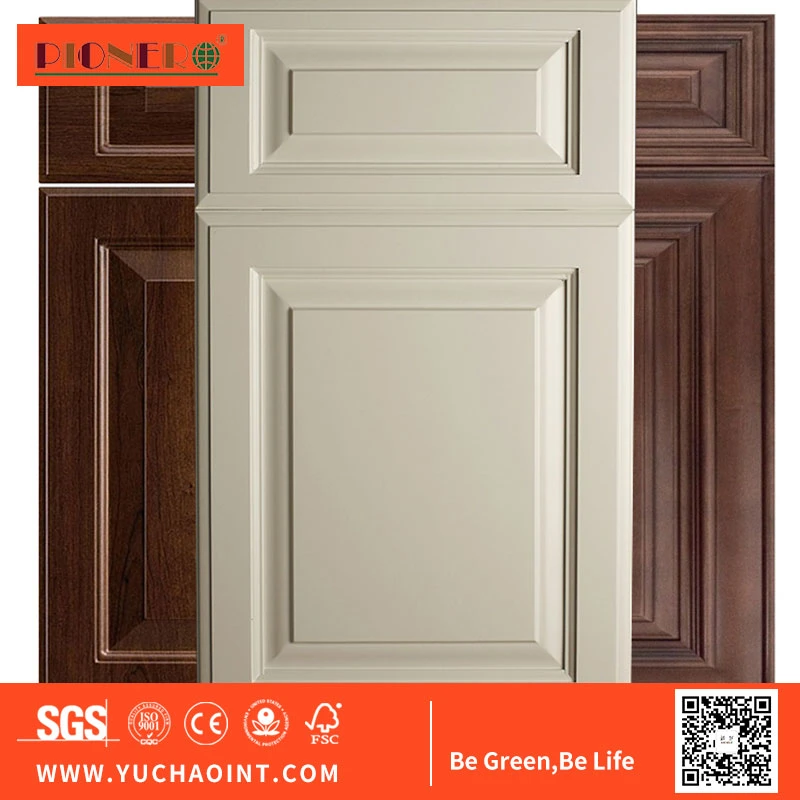 Kitchen Cabinets Accessories Customized Wholesale/Supplier Solid Wood with Particleboard Door