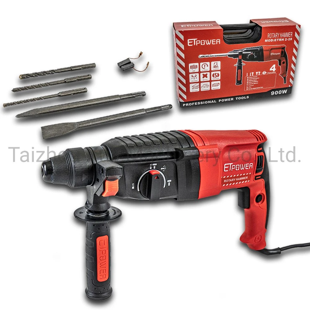 Etpower Rotomartillo 2-26mm SDS Plus Rotary Hammer Electric Power Drill for Concrete