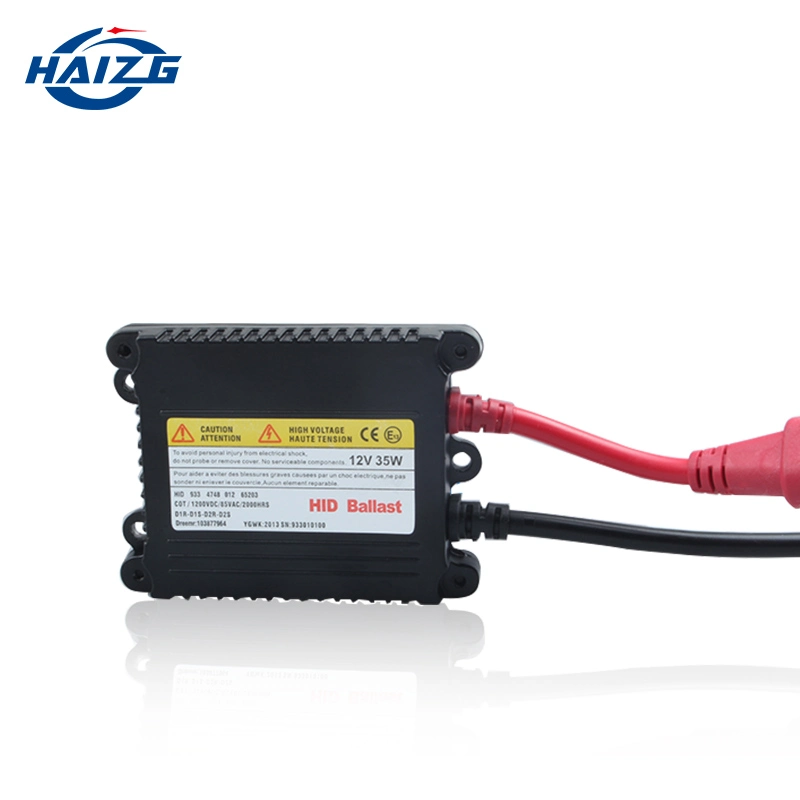 Haizg Direct Supply Car LED 35W 55W HID Ballast H1 H3 H4 H7 HID Lighting DC 55W 35W HID Ballast Xenon Round HID Ballast