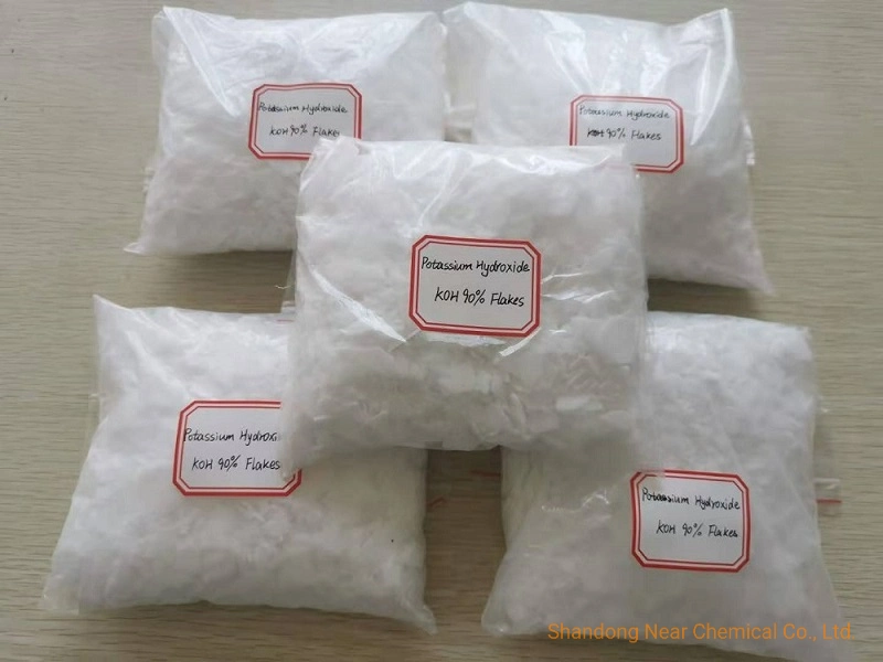 Potassium Hydroxide 90% Flakes KOH Industrial Grade CAS1310-58-3