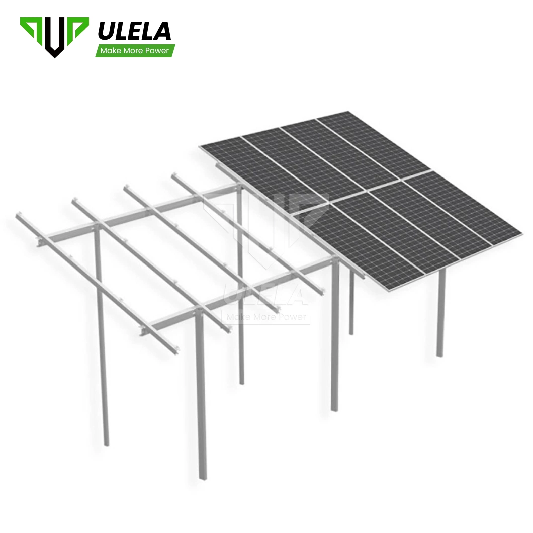 Ulela Balcony PV Mounting System Fabricators Tpo Roof Solar Mount China Concrete Roof Solar Mounting