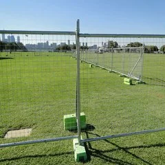 El tráfico de la seguridad de metal materiales de construcción de carreteras de la ciudad de temporal de seguridad portátil de la barrera de acero de Jardín Construcción soldada Piscina valla del Panel de campo