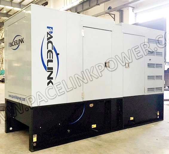 130kVA Cummis Powered Soundproof Diesel Generating Set with Ce/ ISO Economic Grey