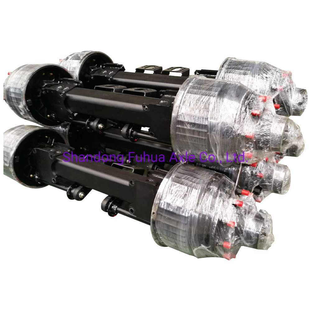 Heavy Duty Trailer Axle Rear Axles Germany BPW Type 12ton 14ton 16ton 18ton Axle for Egypt Market