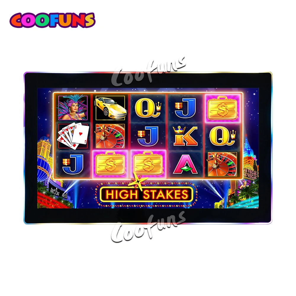 Multi Video Game Monitor Capacitance Display Touch Screen for Slot Machine