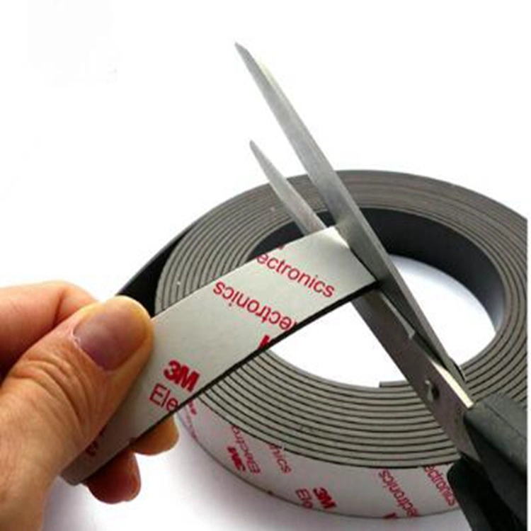 High quality/High cost performance  Adhesive Tape Soft Rubber Magnet Rolls Factory