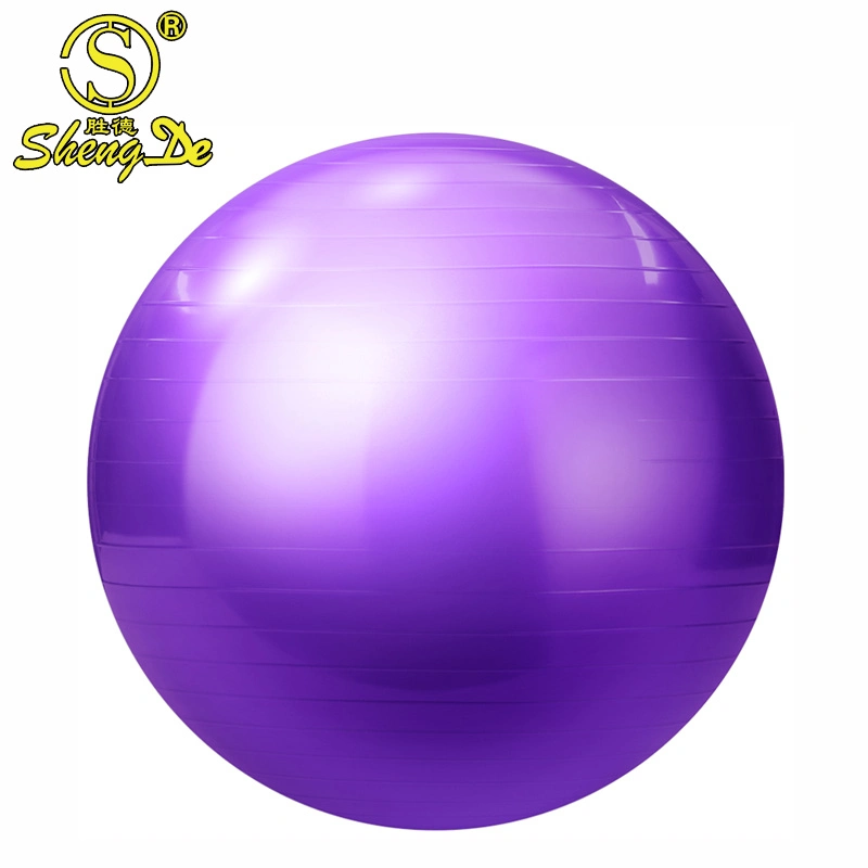 Fashion Fitness Gym Printing Fashion 4*6*9 PVC Foam Yoga Ball