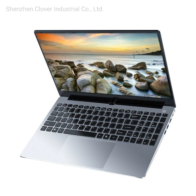 Ultra Thin Laptop 15.6 Inch Intel J4125 Notebook 8GB 128GB Windows 10 Computer Gaming Laptops Office PC