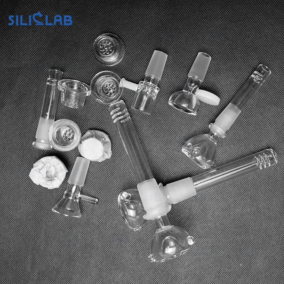 Manufacturer Bulk 14mm Long Glass Chinese Tube Down Stem Water Pipe Downstem