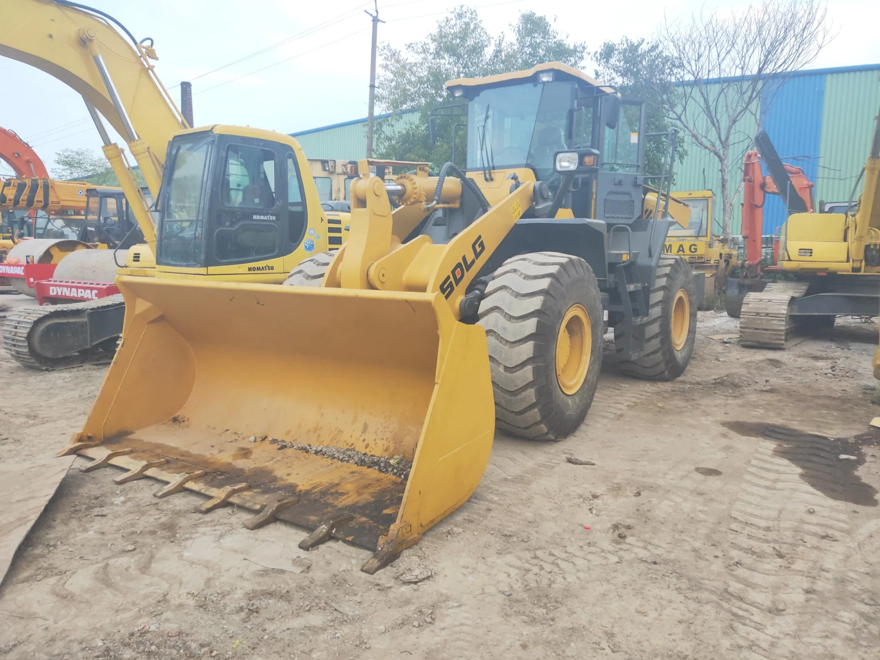 Secondhand Wheel Loader Sdlg LG956L Used Original Sdlg LG956 with 1 Year Warranty