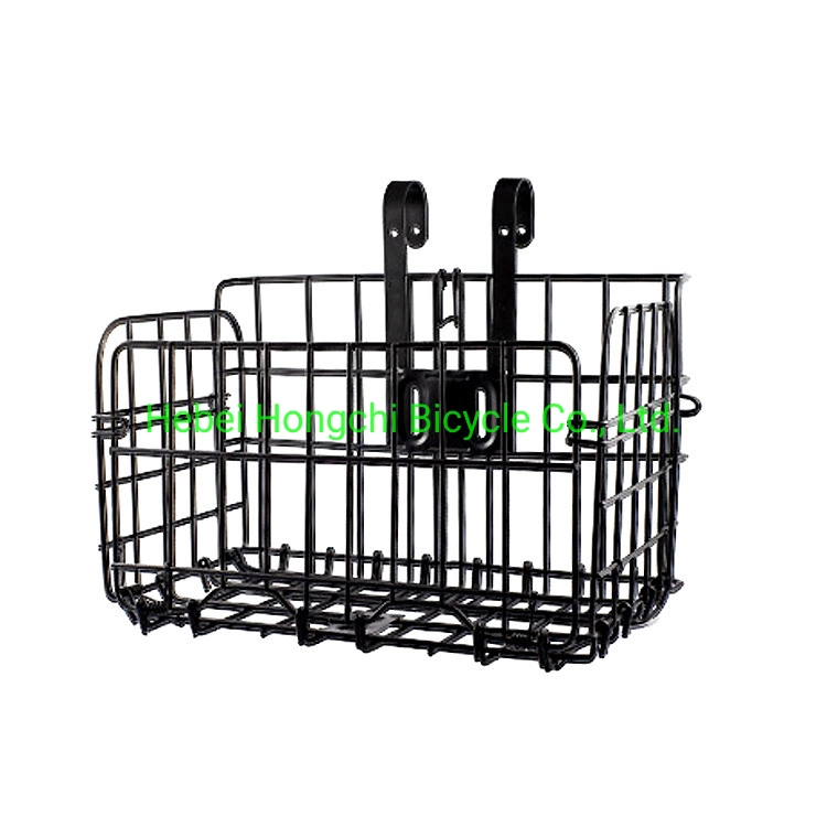 Stainess Steel Front Bicycle Basket with Stainess Steel Wire