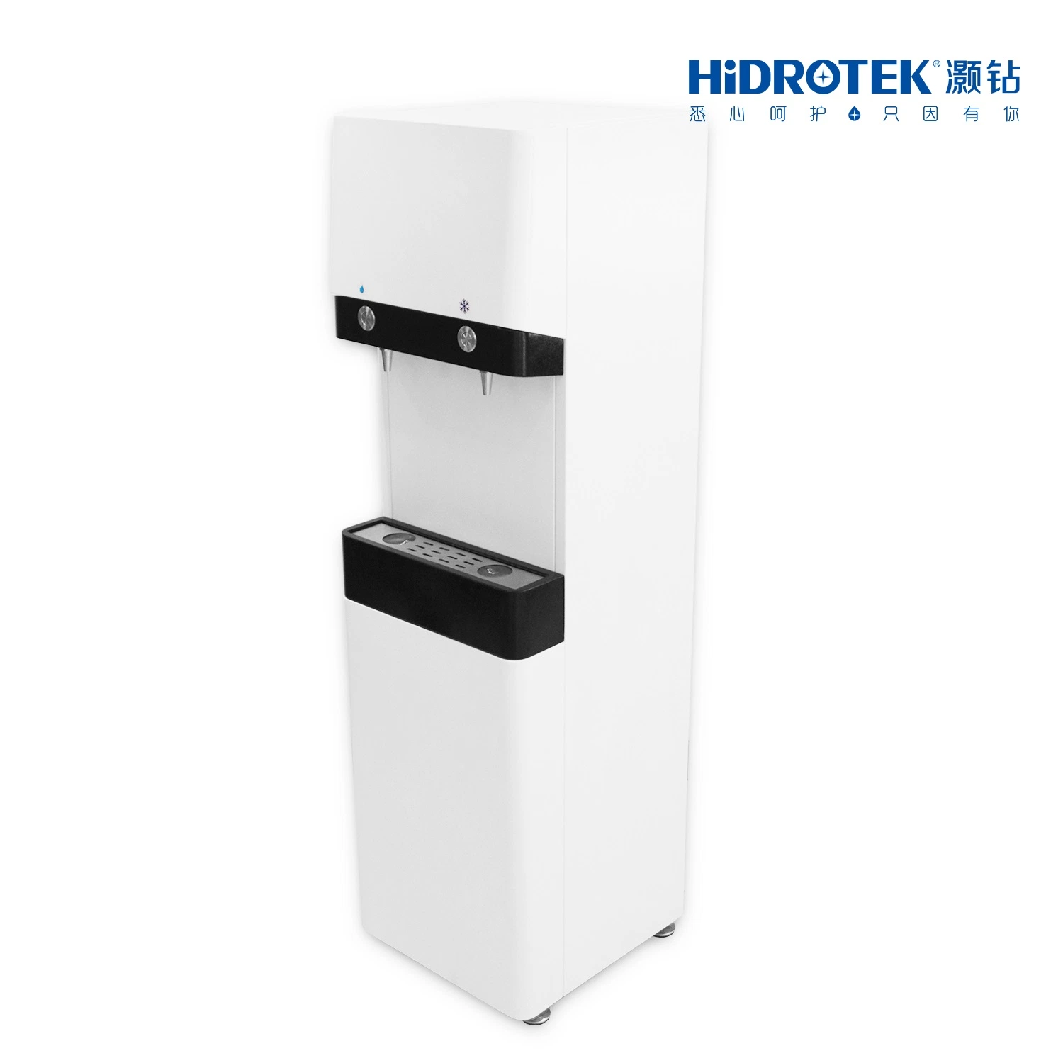 Standing Stainless Steel Direct Drinking Water Dispenser with Cooler