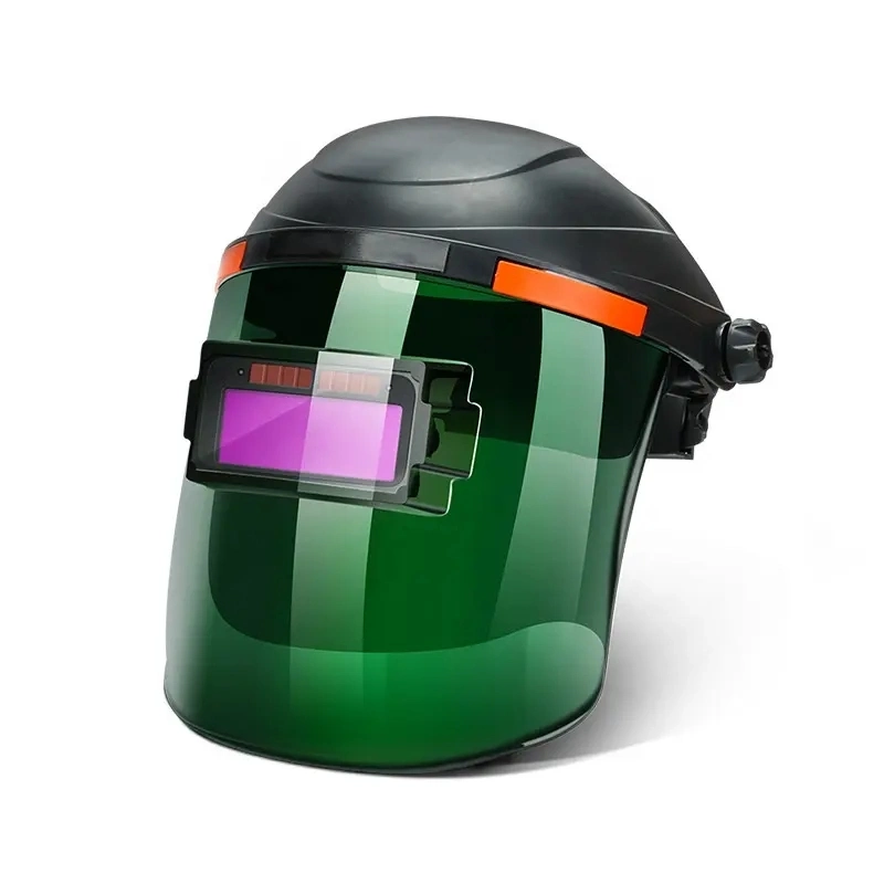 Weld High quality/High cost performance Solar Powered Advanced Auto Darkening Welding Helmet Face Cover Welded Half Helmet