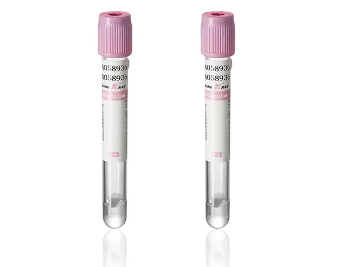 Medical Vacuum Blood Collection Tube for Pet or Glass