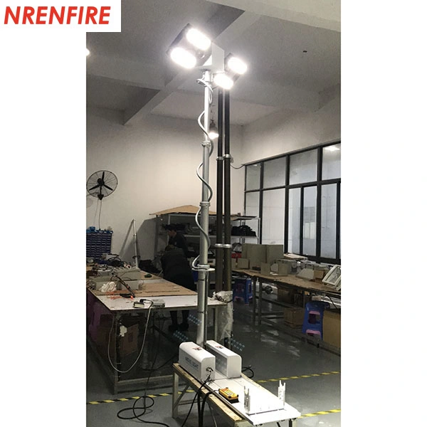 2.6m Pneumatic Telescopic Mast Light-Fire Truck Roof Top Mounted