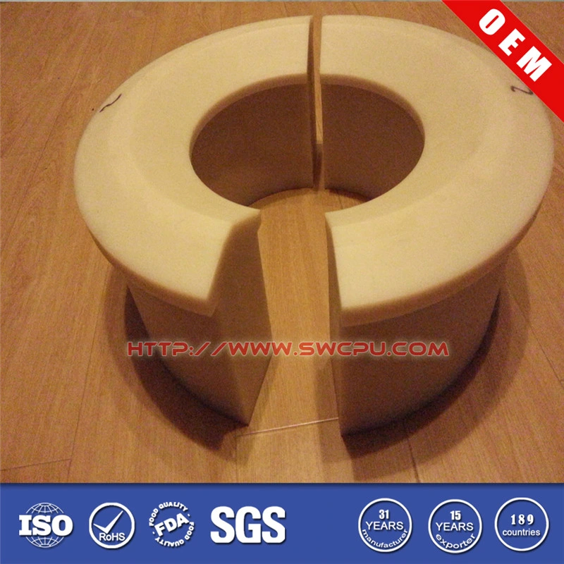 Soft Silicone Rubber O Rings / Split Snap-in Bushing Ring / External Sealing Ring for Flange Pipe