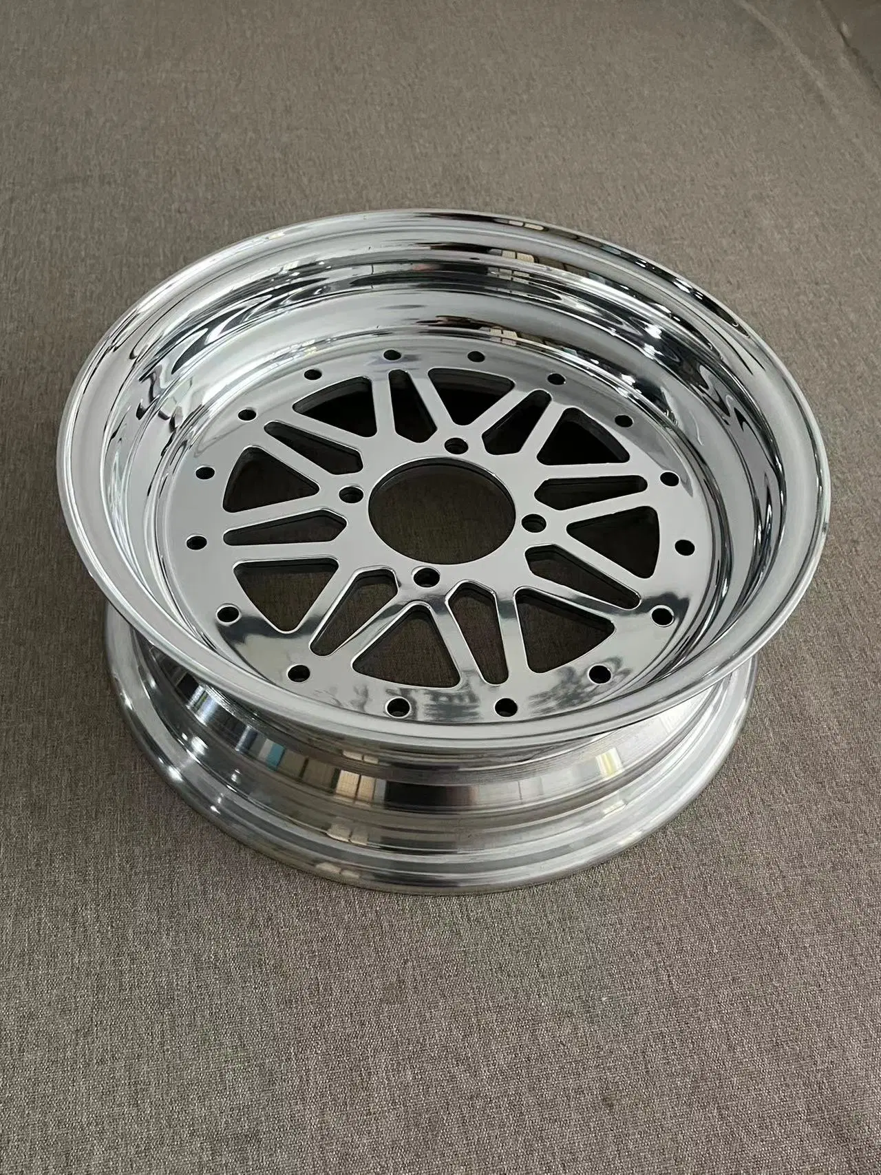 Forged Ruckus Wheels 12X8 Offset 3+5 4X110 CB90mm 10mm Hole Honda motorcycle